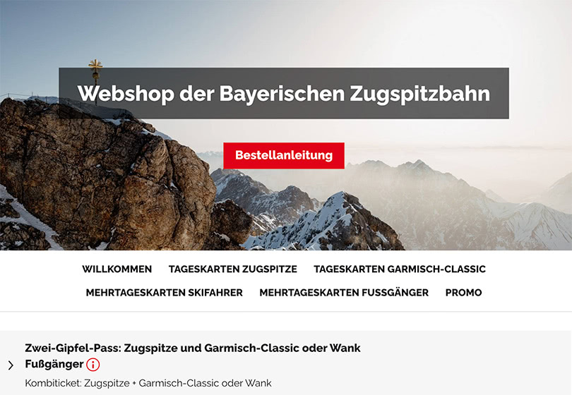 Top of Germany die Zugspitze setzt auf Digitalisierung und Kundenkomfort