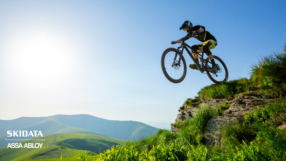 SKIDATA sMove Gate for Mountain Biking