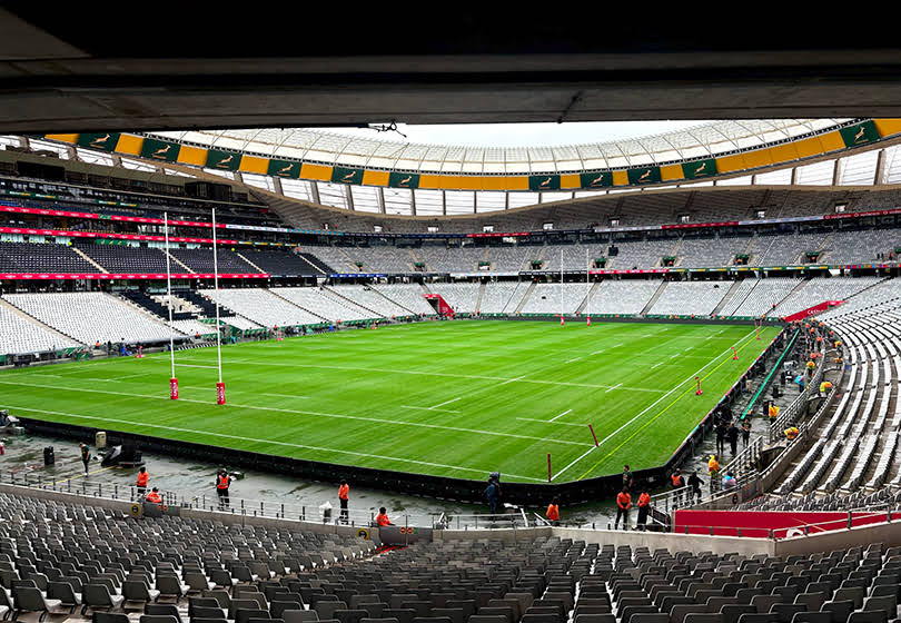 Control de acceso preparado para el futuro para el principal recinto multifunción de África