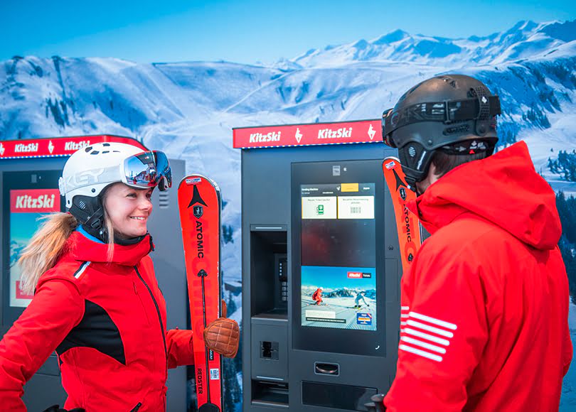 Solution de smartphone ski pass à KitzSki