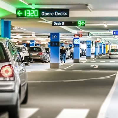 Guida al parcheggio e Segnaletica digitale​